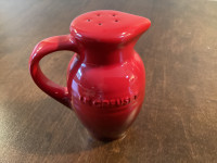 “Le Creuset” Single Red Pitcher Salt/Pepper Shaker Replacement