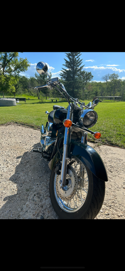 2008 750 Honda Shadow Stored in doors 4,000 kms Like new 4,100 Only accepting calls or inquiries at...