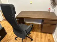 Study table and office chair