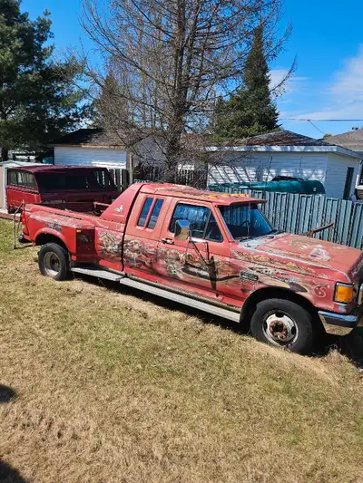 1990 F350 diesel 7.3 L crew cab with very low mileage spare box and truck cap $7,000 OBO Call Mike a...