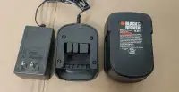 Battery and Charger Black & Decker 14-4V.