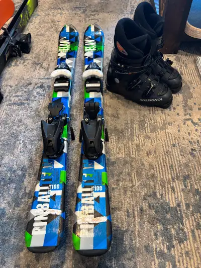 Elan size 100 kids skis, View more