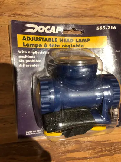 Adjustable headlamp , View more