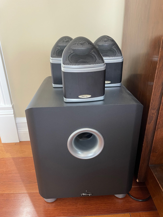 Home theatre Speaker system - mirage nanosat in Stereo Systems & Home Theatre in Strathcona County