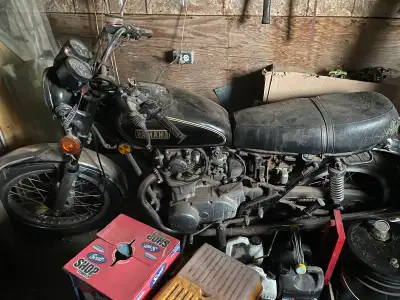 Needs a battery (~$65)and a generator (~$30) Has been stored indoors. 1978 Sask plateable Good condi...