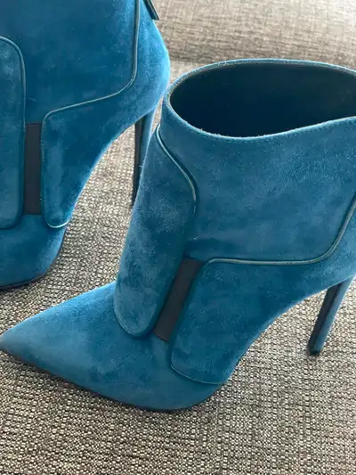 Gianmarco Lorenzi Suede Ankle Boots, View more
