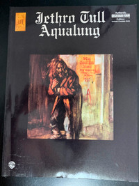 Jethro Tull Aqualung livre partition tabs