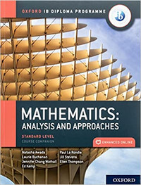 Oxford IB Mathematics: analysis and approaches SL enhanced ebook