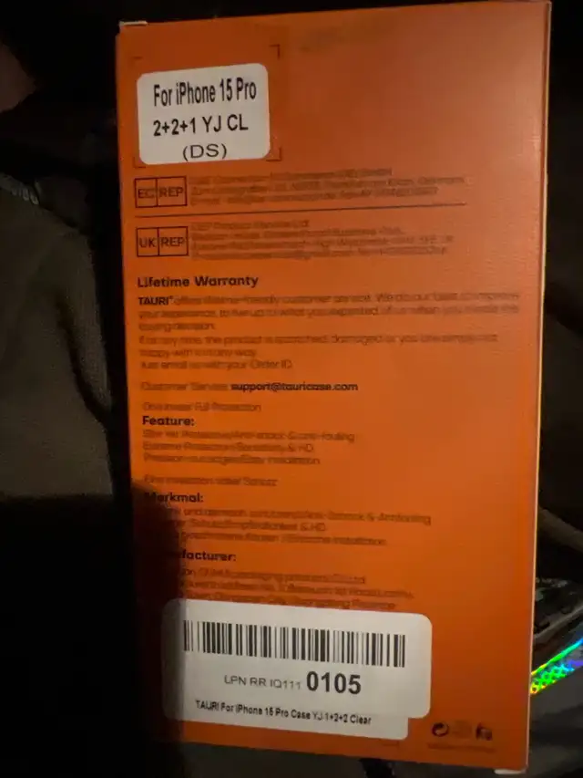iPhone 15 pro 5 in 1 clear case62863267734913121