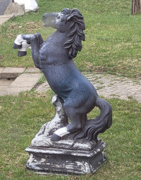 Horses Outdoor sculpture
