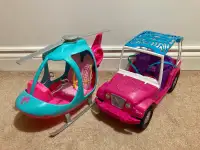 Barbie doll vehicles 