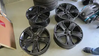 20 inch rims with 5 bolt pattern.