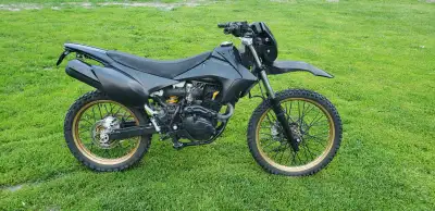 Crf 230l for sale. Been rebuilt several owners ago. Runs and drives great. Everything except for the...