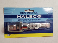 Halsco Show Case Lock 1"1/4 door brand new/serrure pour vitrine