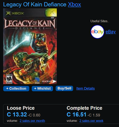 Xbox, Legacy of Kain Defiance, I have hundreds of video games, View more