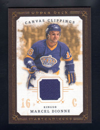 2008-09 UD Masterpieces Canvas Brown #CCMD Marcel Dionne