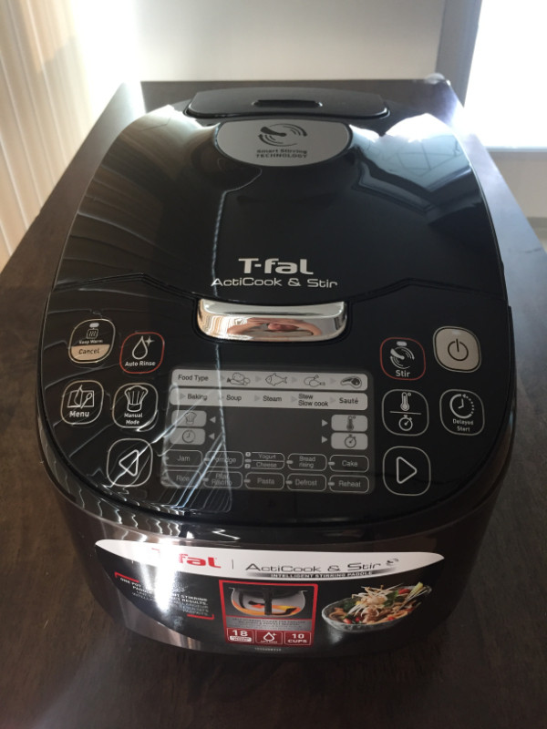 Brand new rice and food cooker Tfal ActiCook & Stir 10 cups