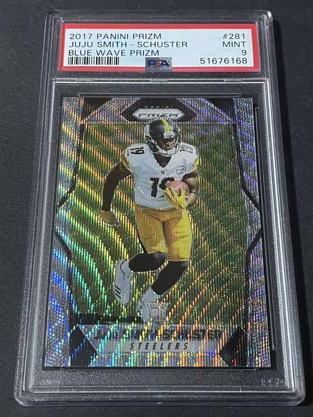 JuJu Smith-Schuster 2017 Rookie Card PSA 9! in Arts & Collectibles in Windsor Region