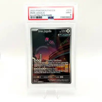 Pokemon TCG - PSA 9 Iron Jugulis IR Graded Card Slab, View more