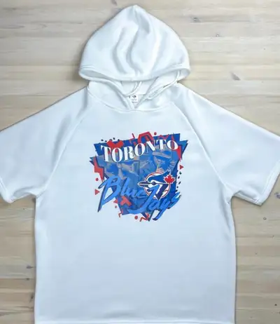 Blue Jays Vintage Shortsleeve Hoodie, View more