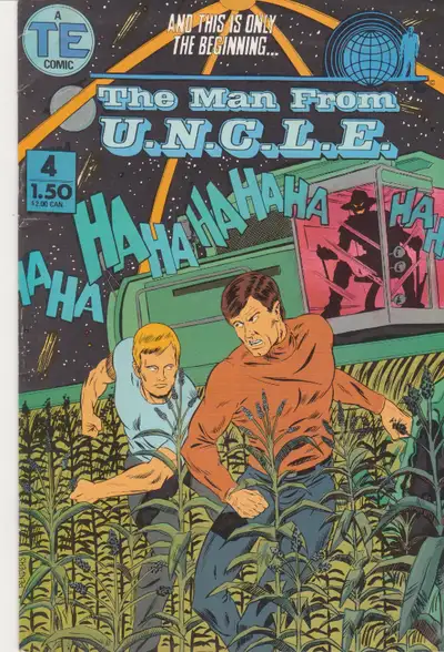 T.E. Comics - The Man From U.N.C.L.E. - Issue #4, View more