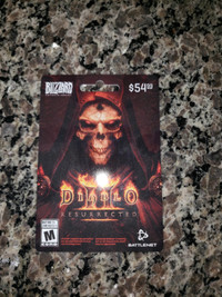 Brand new Diablo 2 resurrected card