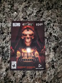 Brand new Diablo 2 resurrected card