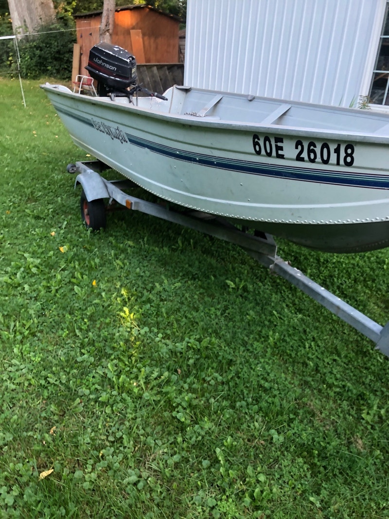16’ aluminum boat Powerboats & Motorboats Kawartha Lakes Kijiji