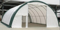 Storage Shelter I 30'x85'x15' (300g PE) Dome Storage Shelter