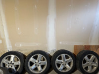 Set of four Bridgestone tires, On rim, from 2015 Honda accord