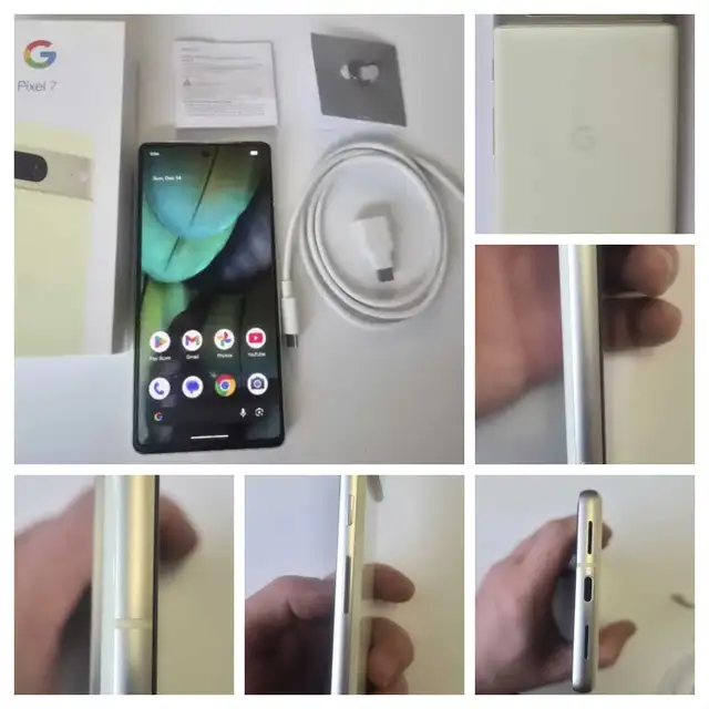 Google pixel 7 8gb ram 128gb storage unlocked lemongrass