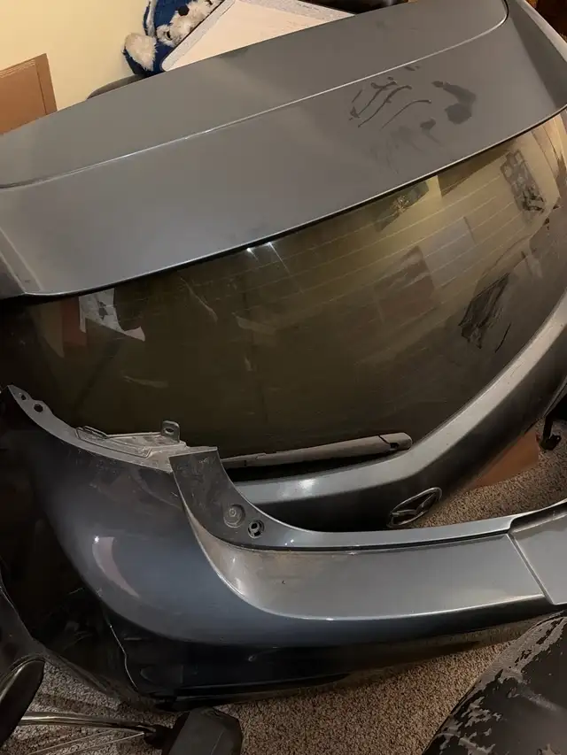 2010 Mazda 3 hatch and rear bumper