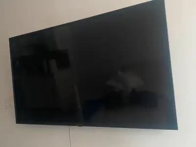 Selling the tv + Roku for $100. Just moved to a new unit that has a built-in shelving unit in the li...