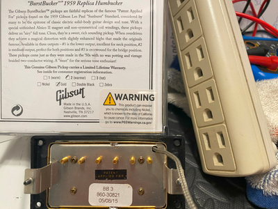 GIBSON humbucker, View more