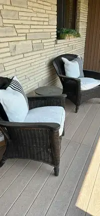 Rattan Wicket Chairs
