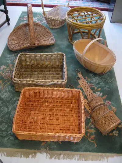 paniers en osier, View more