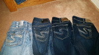 Women Jeans (Silver)