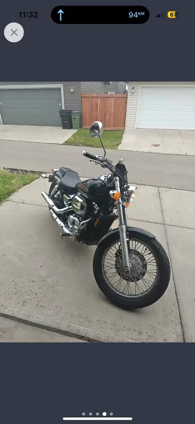 2001 Honda Shadow VT750 Kilometers 18,180