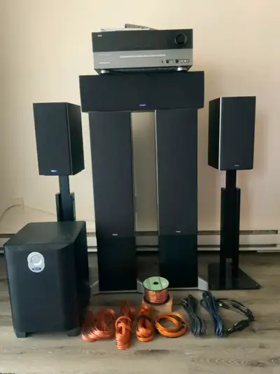REDUCED PRICE, Audio Home Theatre + Speaker set, View more