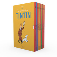 Tintin Paperback Boxed Set 23 titles: The Complete Official