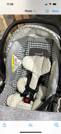 Safety first stroller and Carseat 