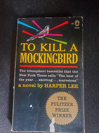 1960'S TO KILL A MOCKING BIRD NOVEL