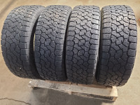 255 70 17 Toyo Open Country A/T3 tires, 80% tread