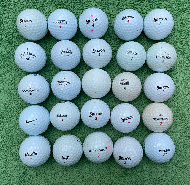25 Golf balls | Golf | City of Toronto | Kijiji