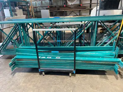pallet racking $100or best offer, View more