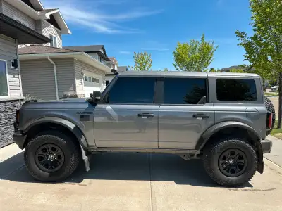 2022 ford Bronco Wildtrak 70,000km daily driver 1 owner Carbonized Grey 2.7 twin turbo EcoBoost auto...