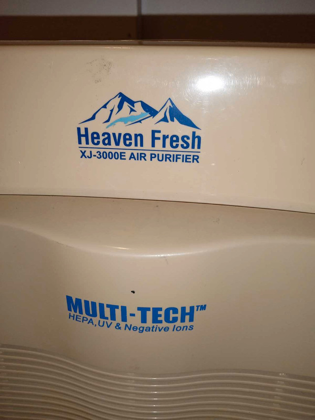 Heaven Fresh HEPA UV negative ion air purifier in Health & Special Needs in City of Toronto - Image 3
