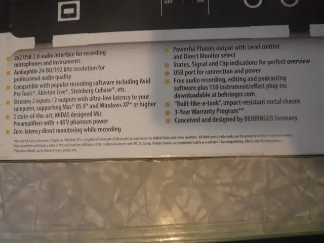 Behringer U-PHORIA UMC202HD USB AUDIO INTERFACE in Pro Audio & Recording Equipment in Hamilton - Image 5