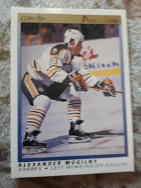 1990-91 O-Pee-Chee Premier Hockey Alexander Mogilny Rookie Card