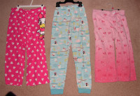 PJ Pants, Sets, Onesies - Girls 10, 12, 14, Ladies XS, S, M